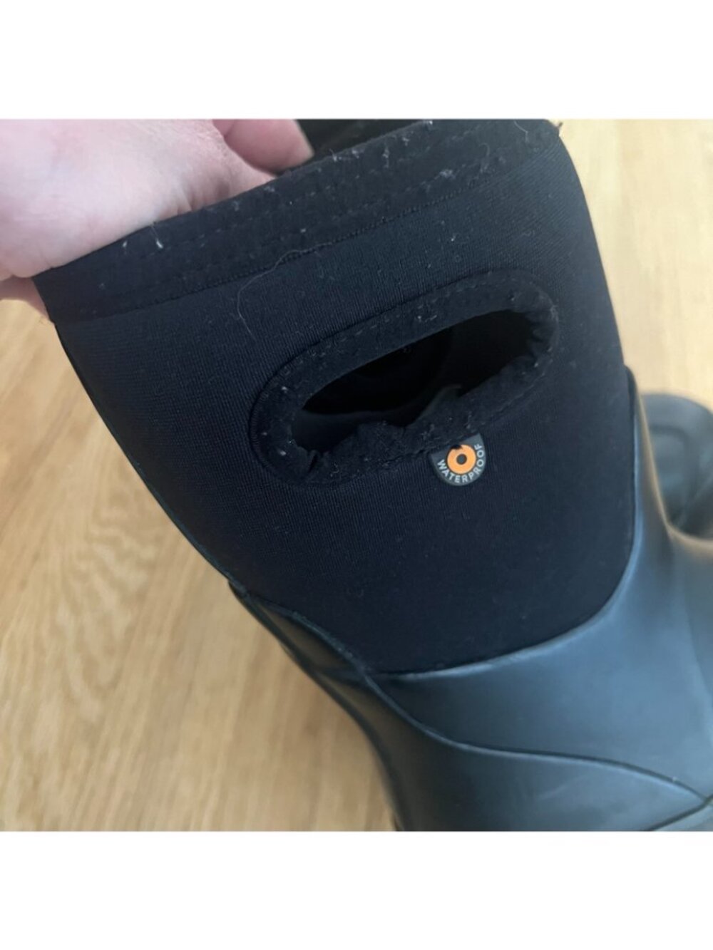 Bogs Grasp Solid Black Waterproof Winter Boots Toddler Size 11 - Picture 6 of 10